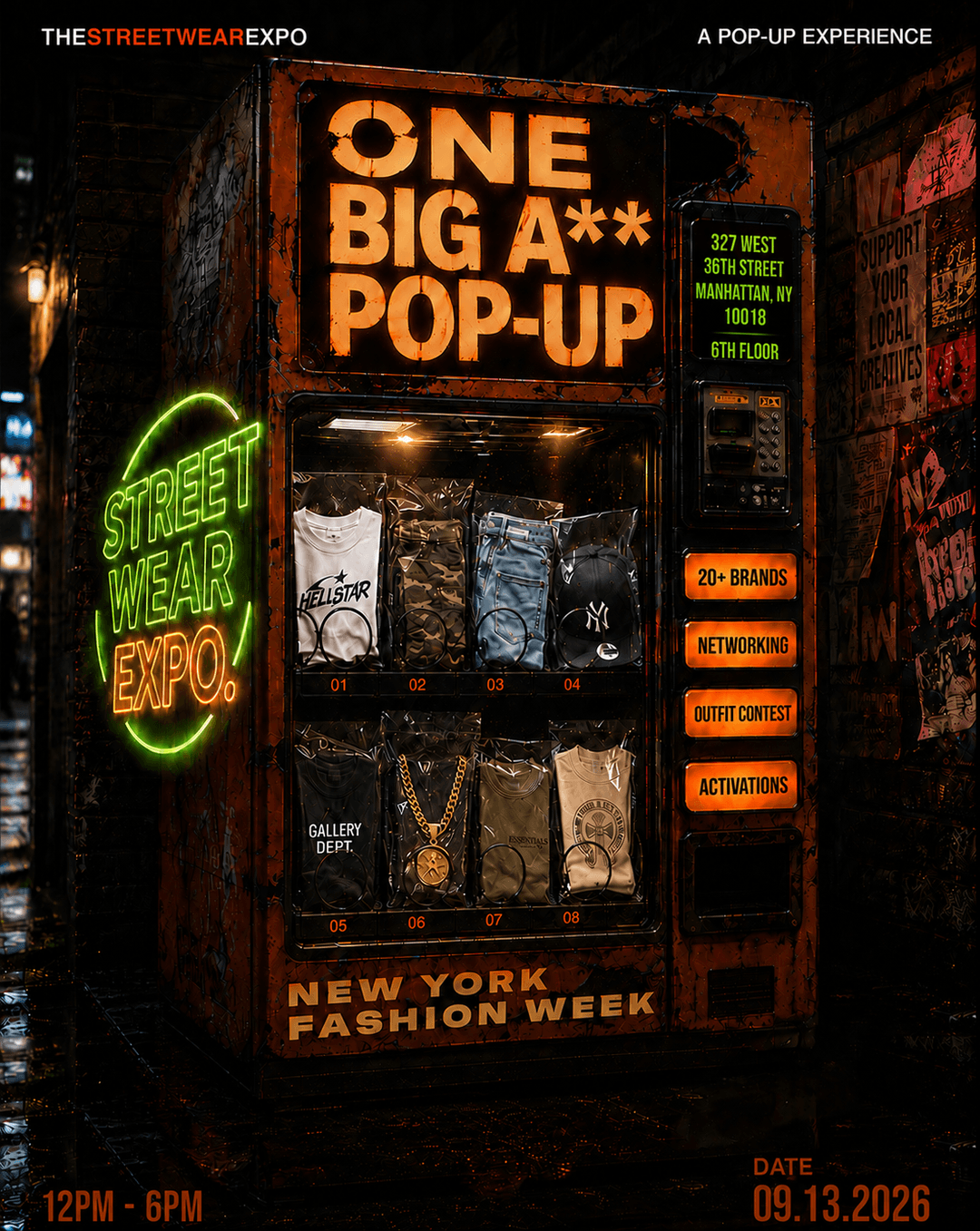 ONE BIG A** POP UP SHOP: NYFW EDITION event image