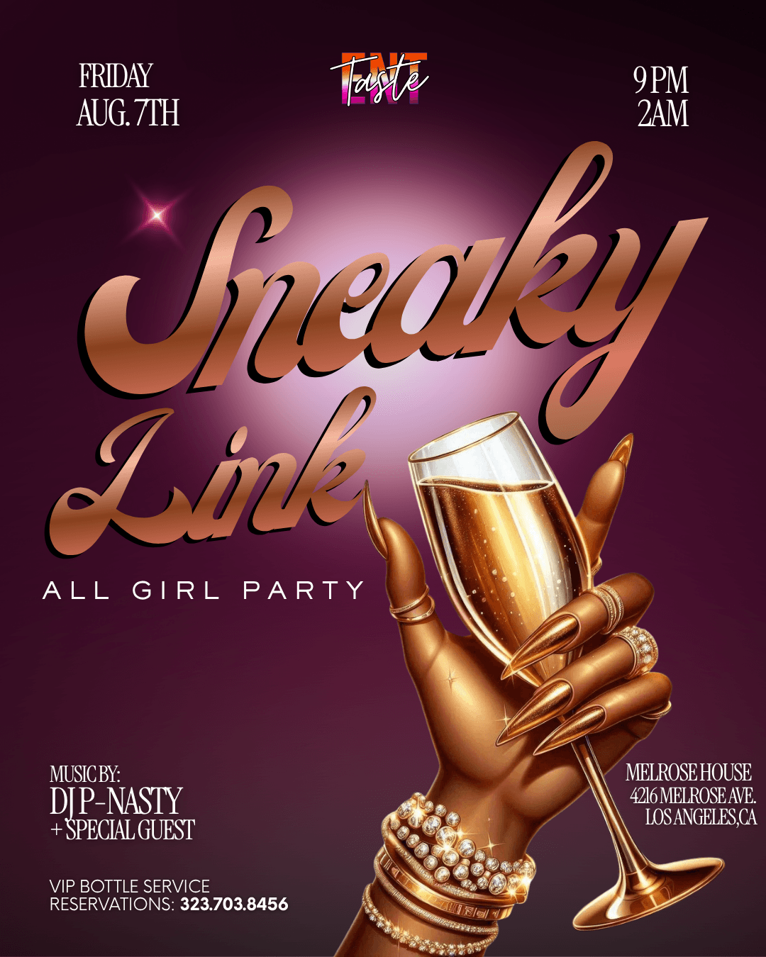 Sneaky Link All Girl Party event image