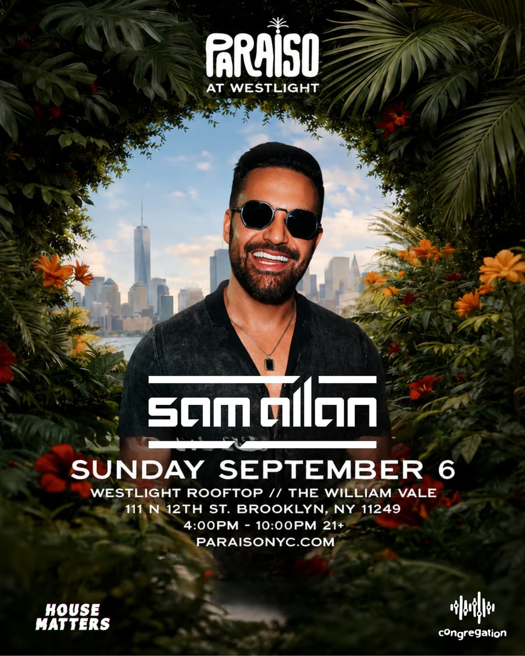 Paraiso Sunset Season Finale September 6 w/ Sam Allan event image