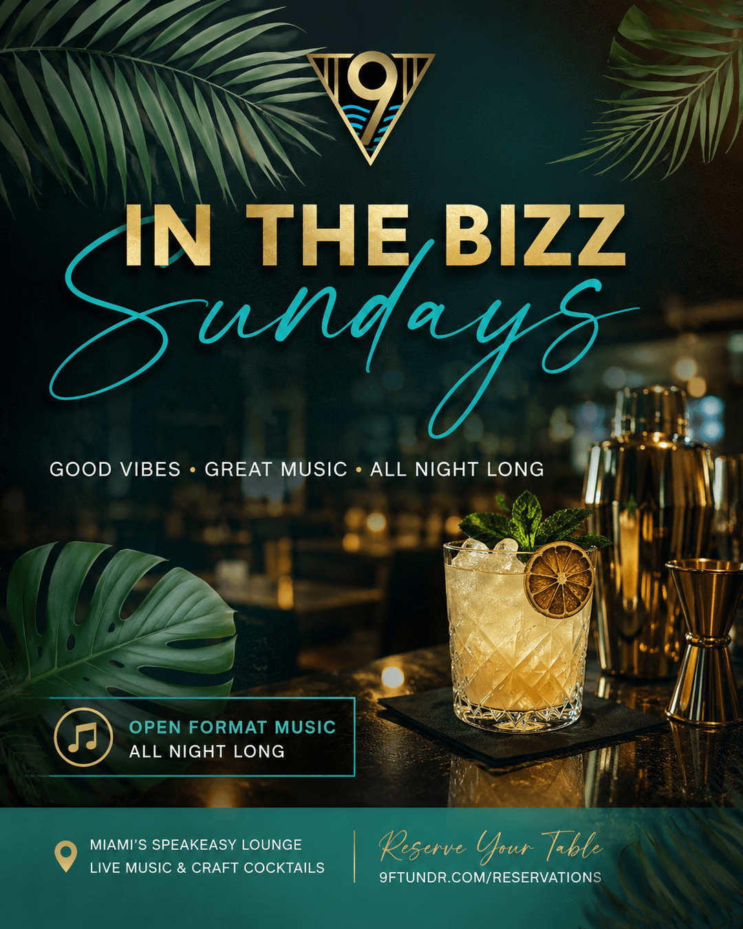 9 Feet under IN THE BIZZ event image