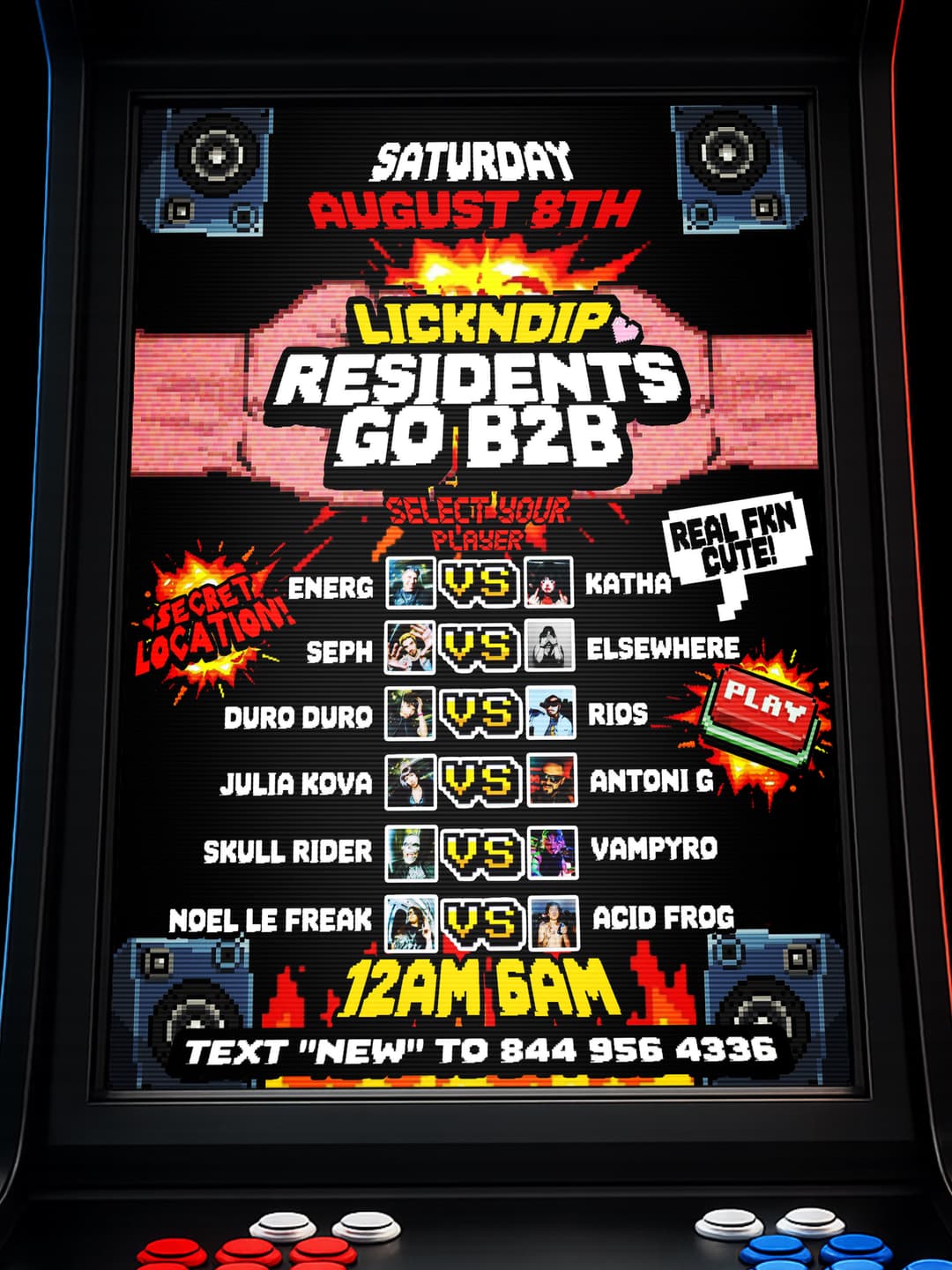 LICKNDIP RESIDENTS TAKEOVER 8/8 event image