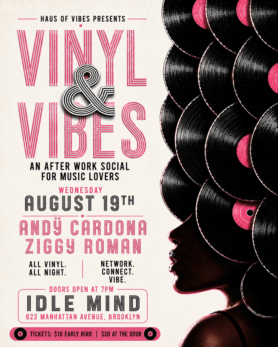 Vinyl & Vibes: An After Work Social event image