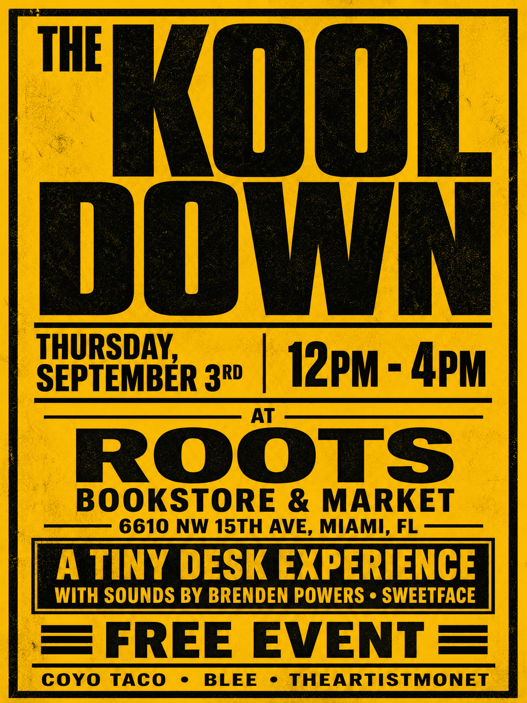 The kool Down event image