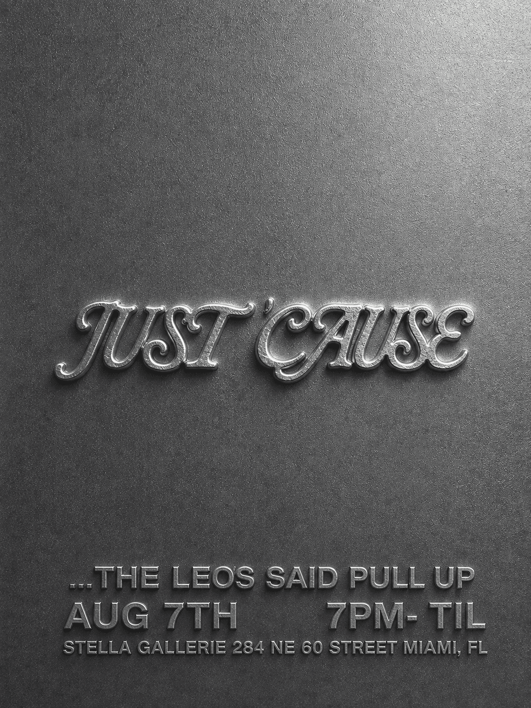 Just ‘Cause: the leos said pull up event image