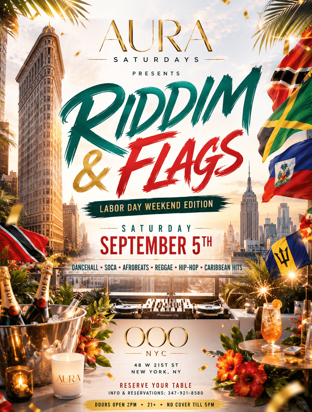 Aura Saturday Brunch & Day Party event image
