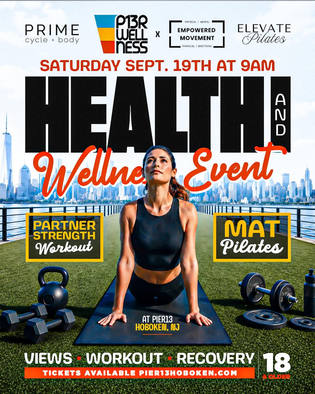 Pier 13 Hoboken: Health and Wellness Event event image