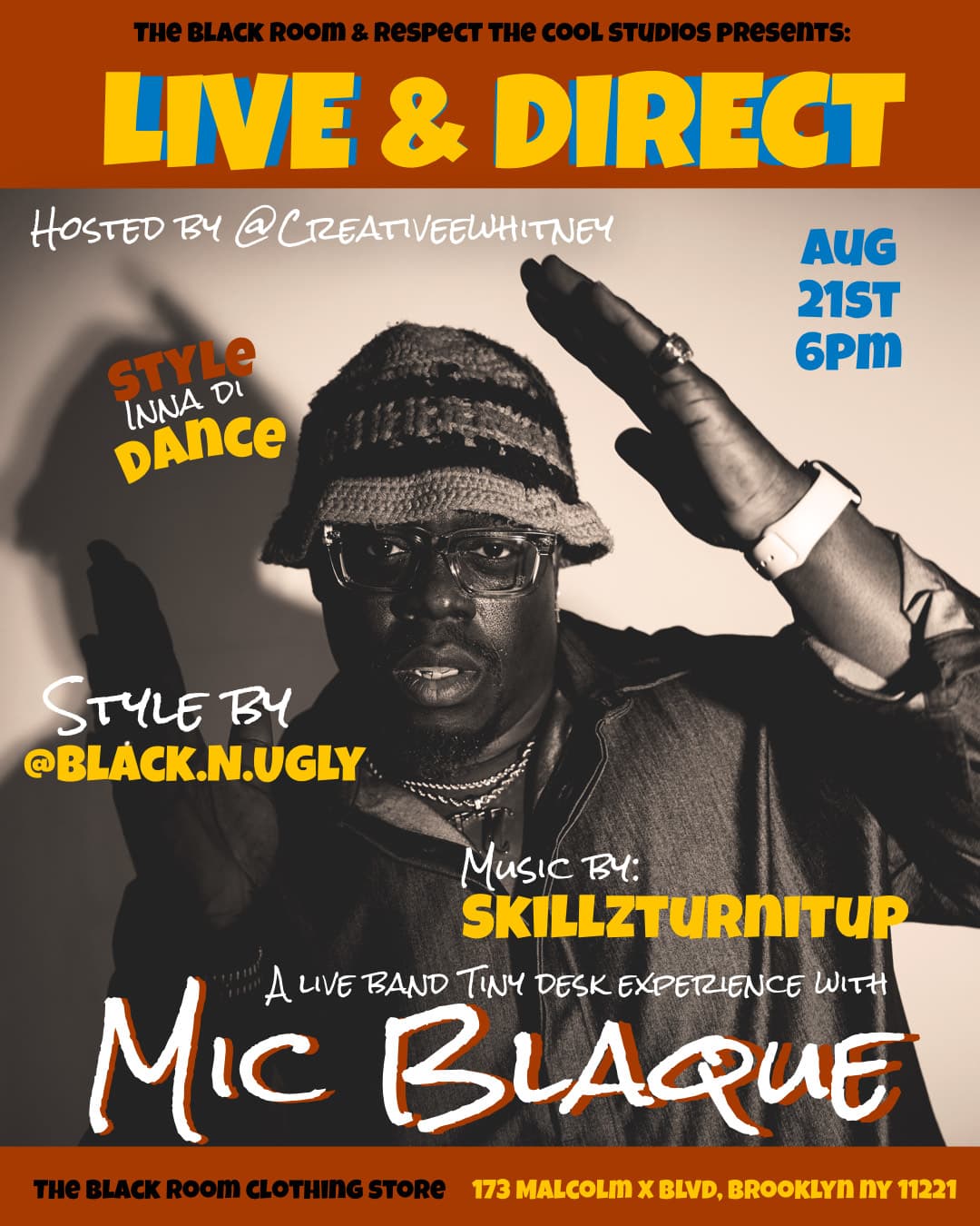 Live & Direct (Style Inna Di  Dance) event image