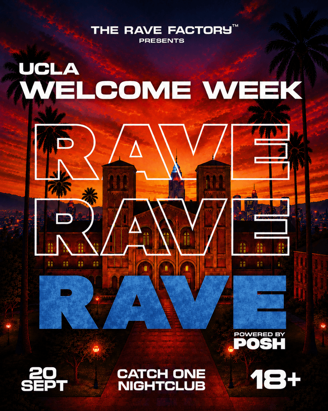 UCLA Welcome Week Rave event image