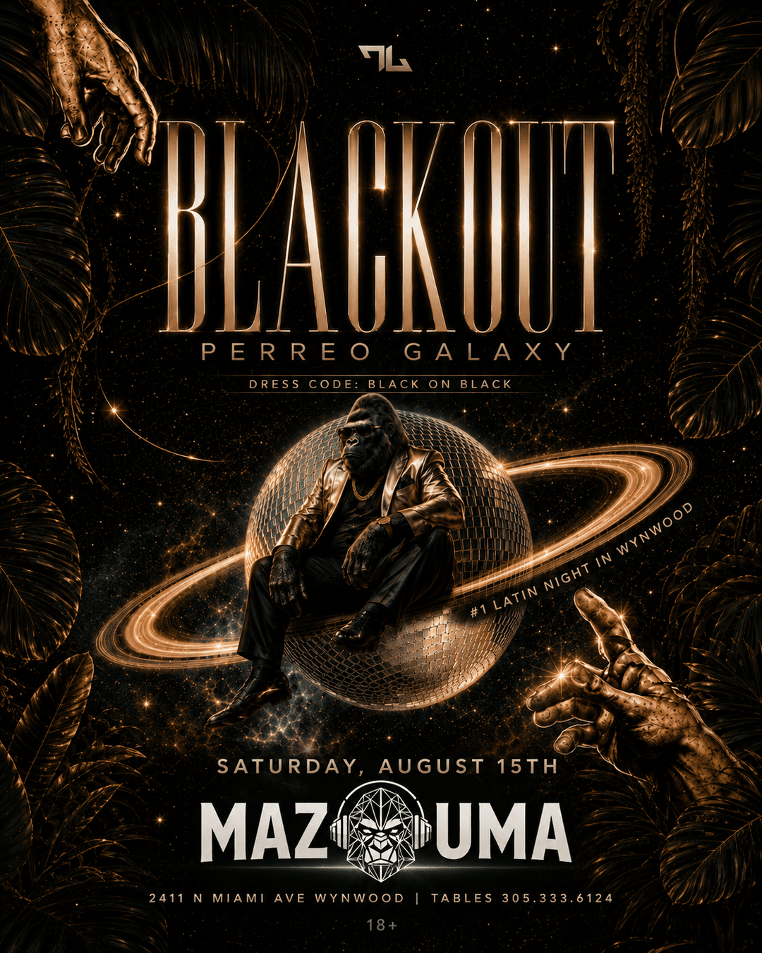 🪐Perreo Galaxy: Black On Black Edition! event image