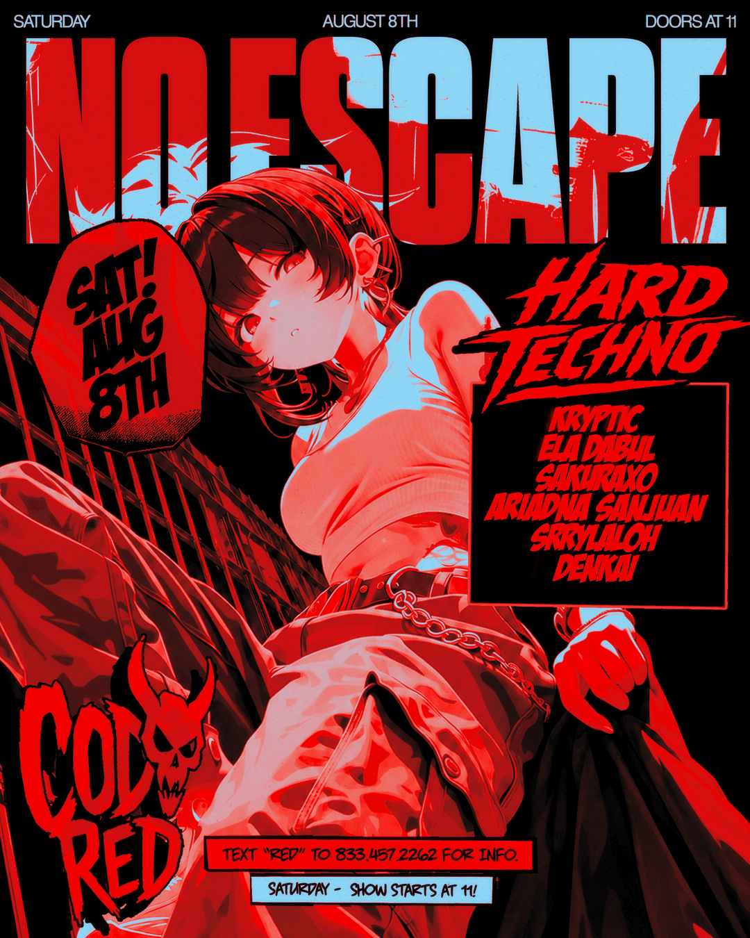 NO ESCAPE^+ event image