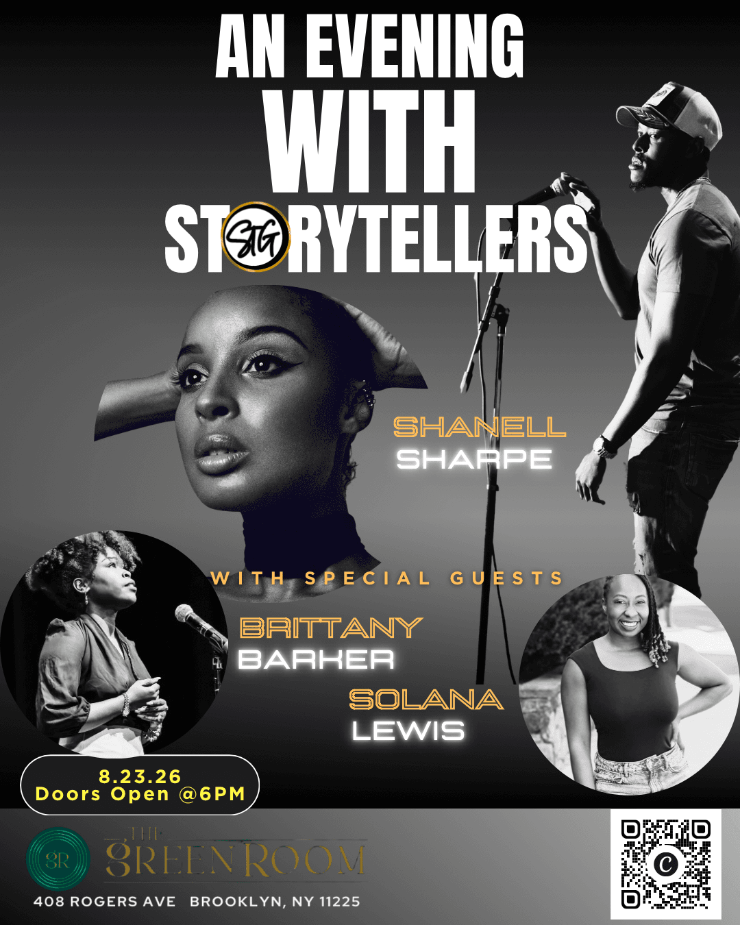 An Evening with StoryTellers event image