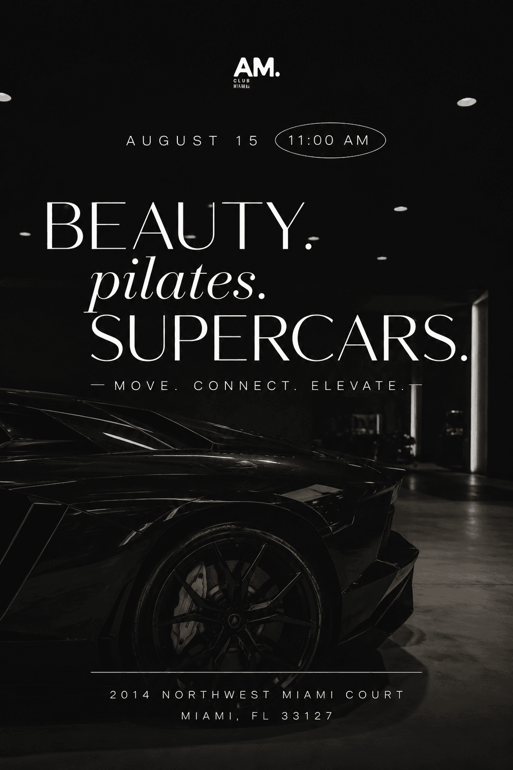 Beauty Supercars & Pilates event image