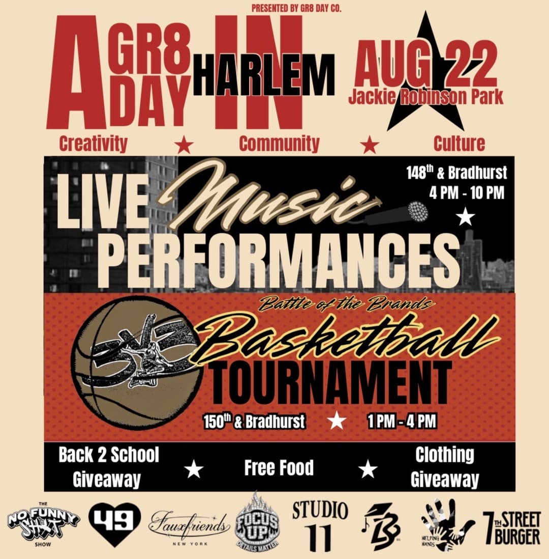 A Gr8 Day In Harlem event image