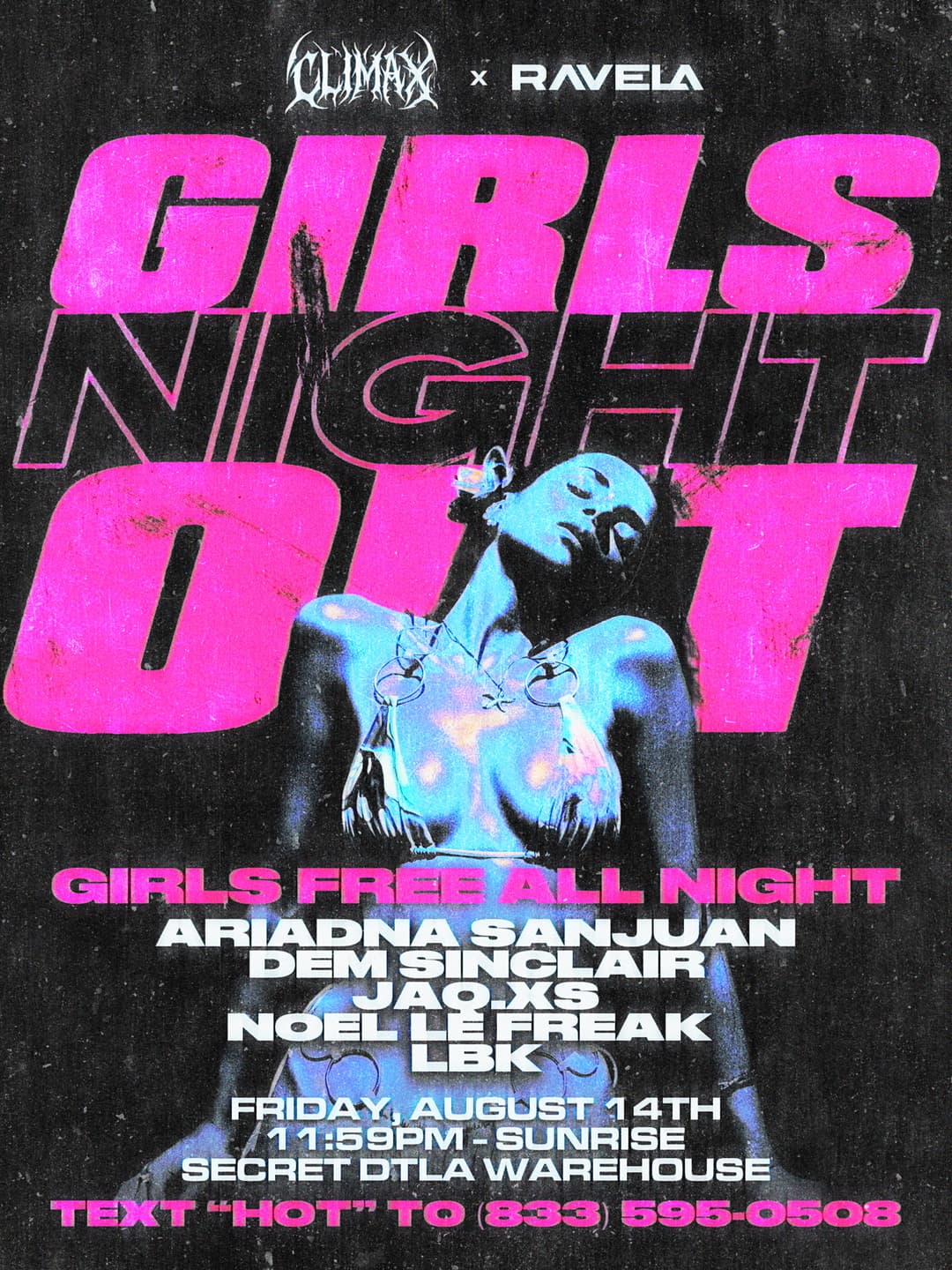 GIRLS NIGHT OUT HARD TECHNO event image