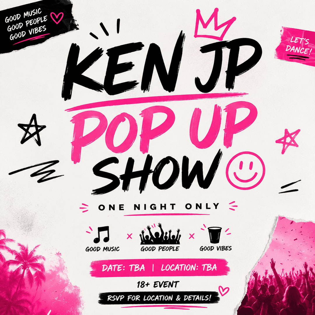 KEN JP POP-UP SHOW — AUGUST 28 event image