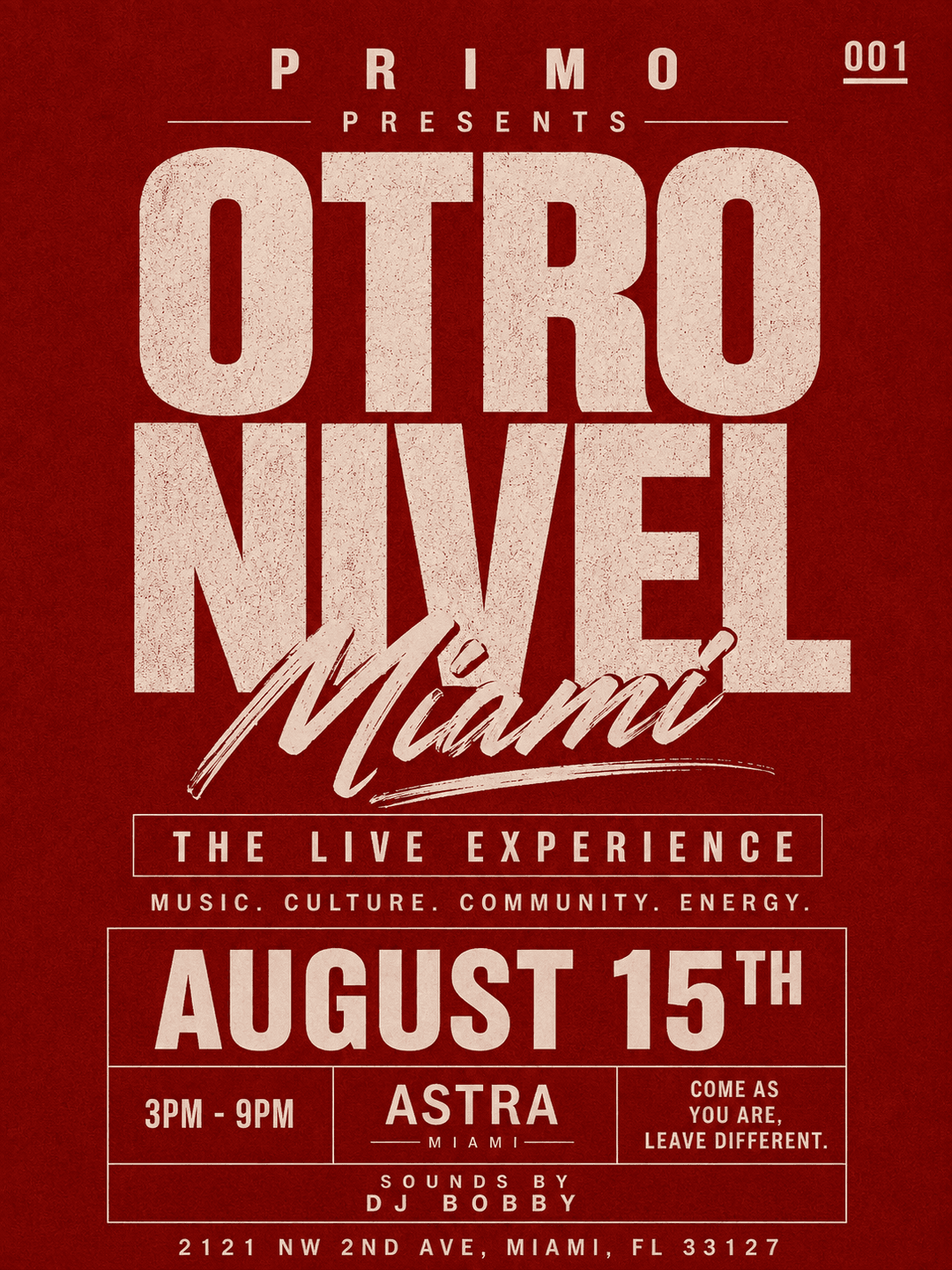 OTRO NIVEL 001 event image