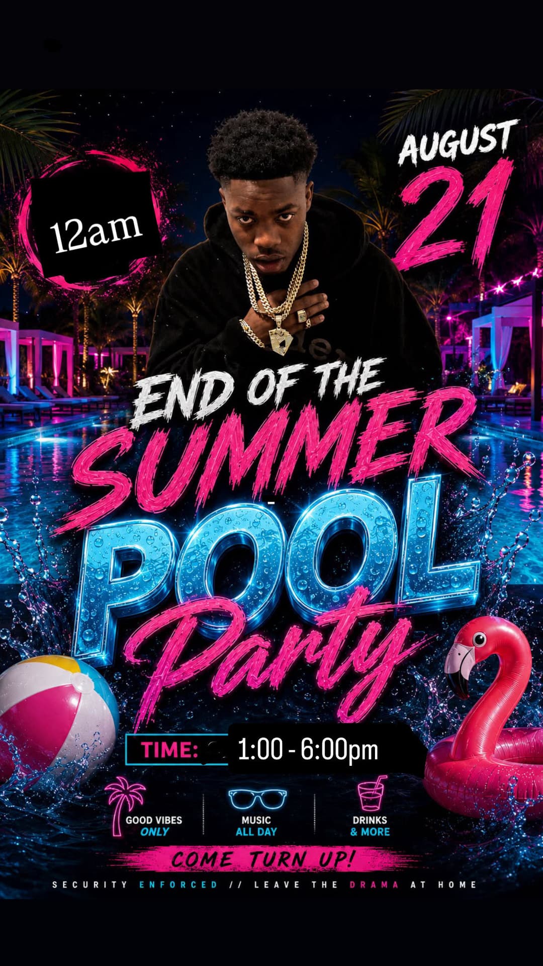 Project X BnbD4 Pool party Bash /Project X event image