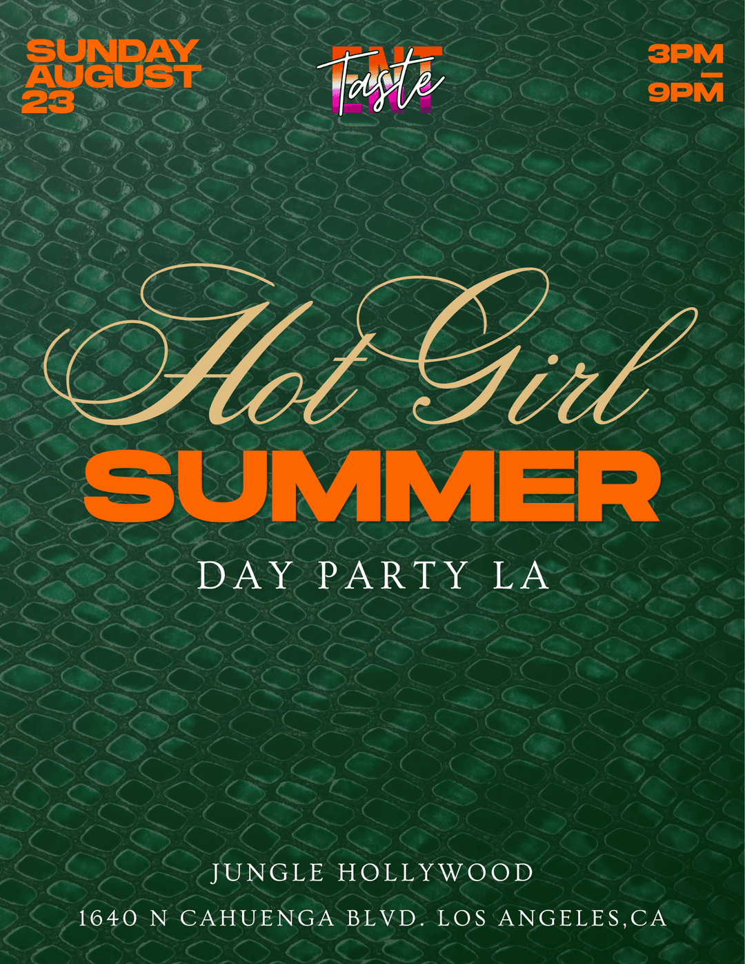 Hot Girl Summer Day Party LA event image