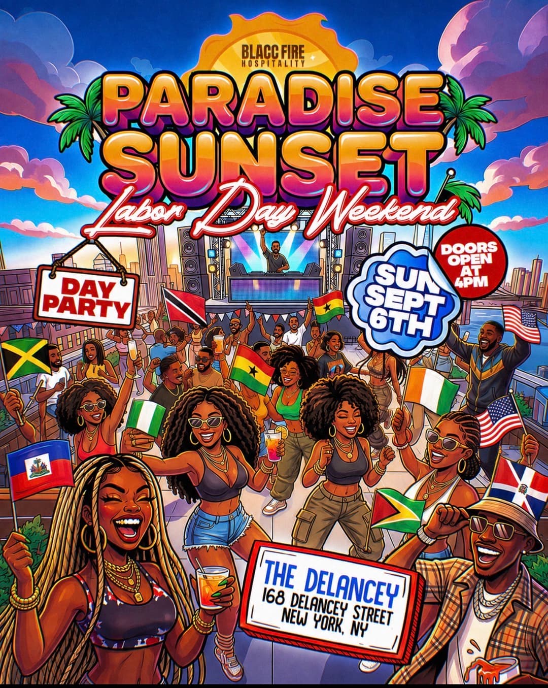Paradise Sunset  Labor Day  weekend  Day Party event image