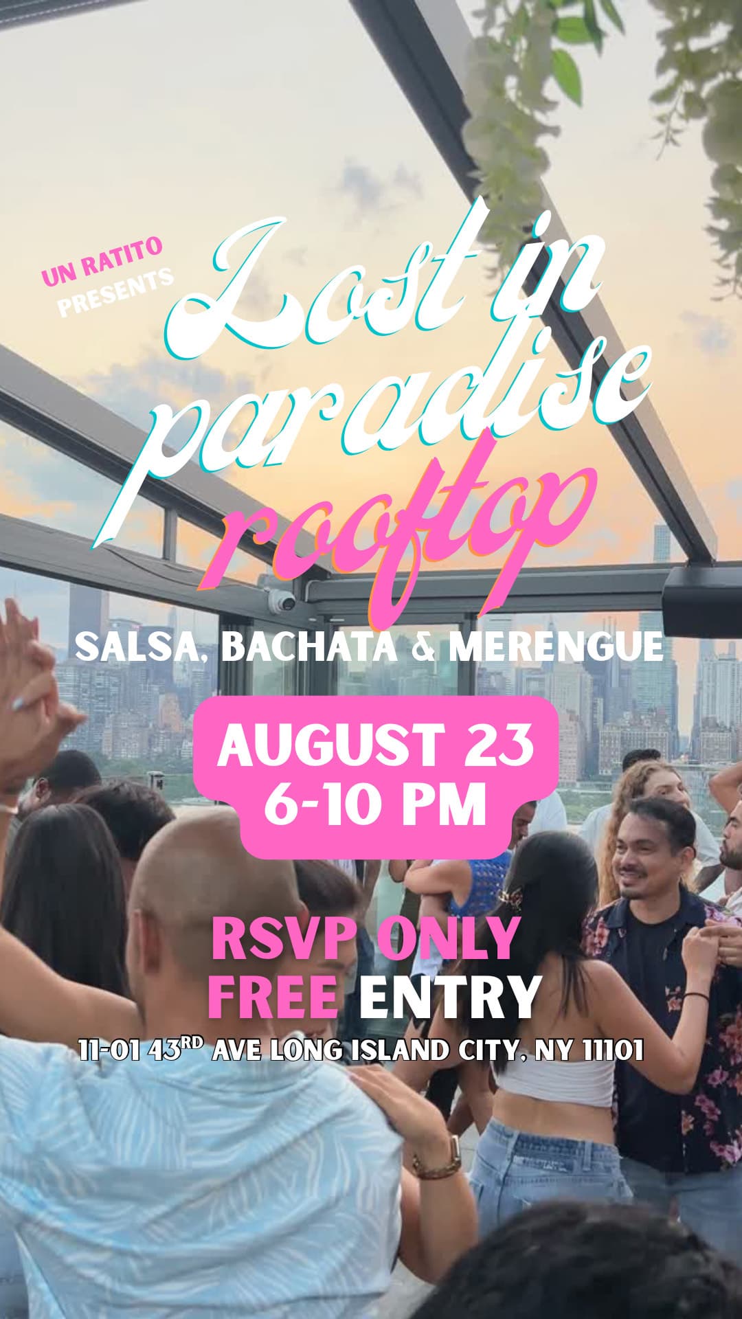 Salsa/Bachata/Merengue Rooftop Party event image