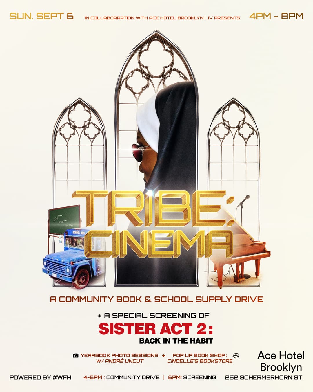 TRIBE: CINEMA
Community Book + Supply Drive event image