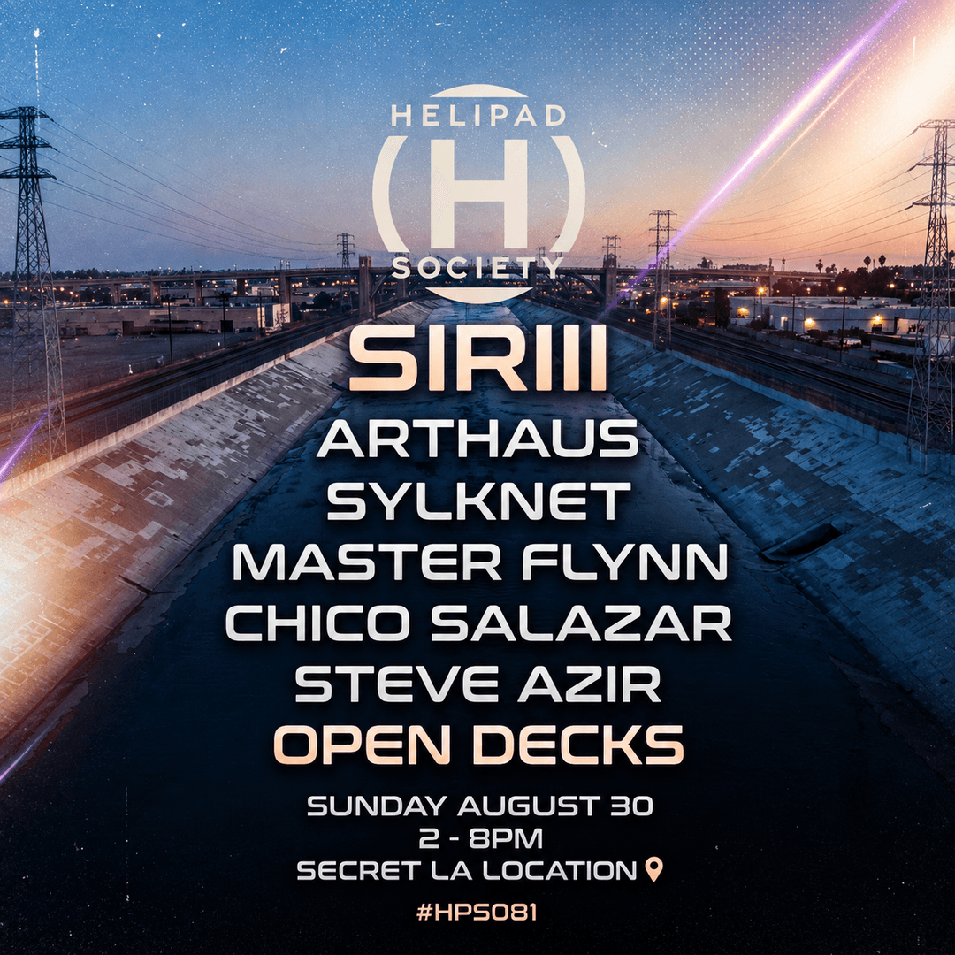Helipad Society: Siriii + Arthaus event image