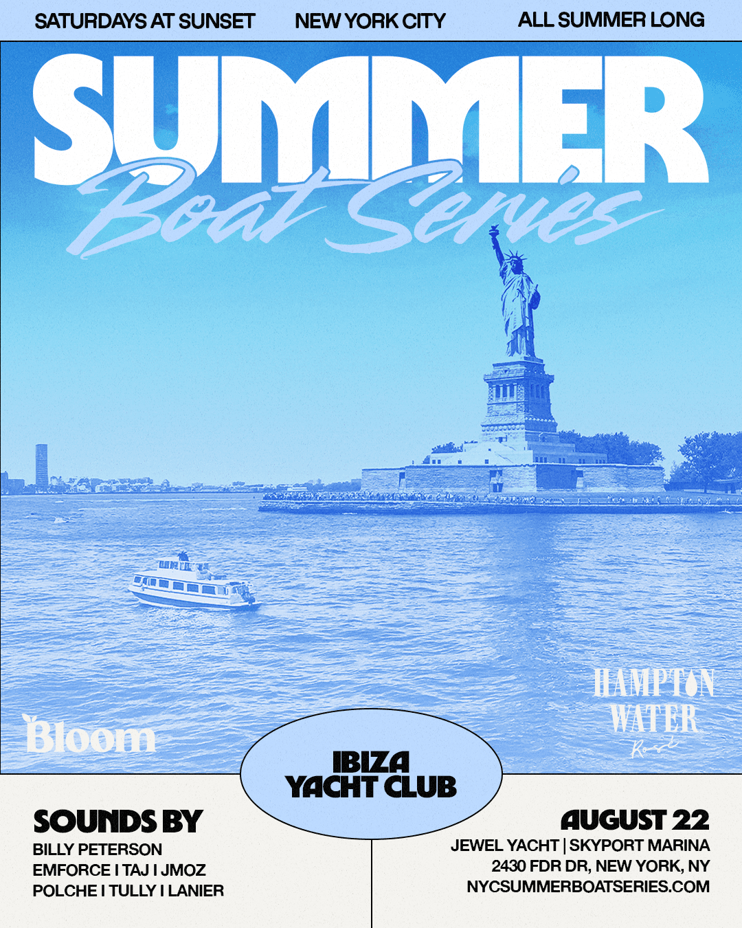 NYC Summer Boat Series - 08.22 event image