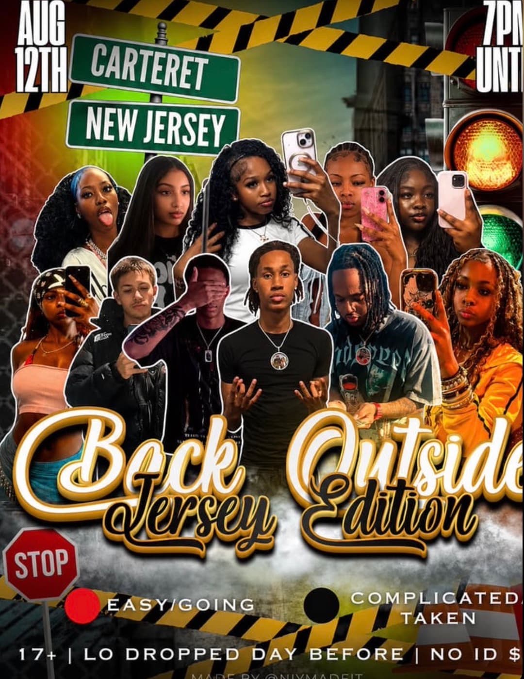 BACK OUTSIDE: TWIN PARTY PT2. JERSEY EDITION event image