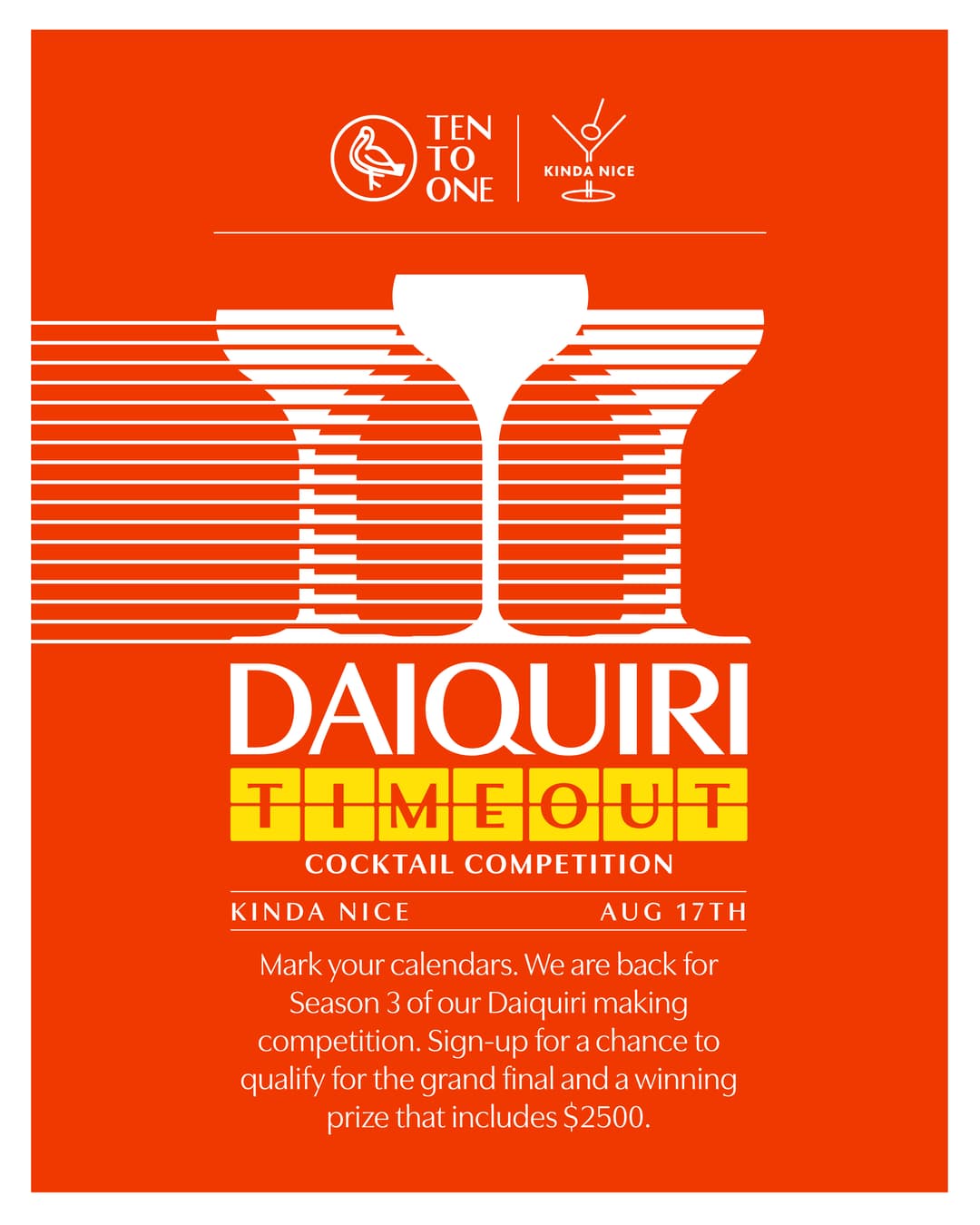 Daiquiri Timeout Cocktail Competition event image