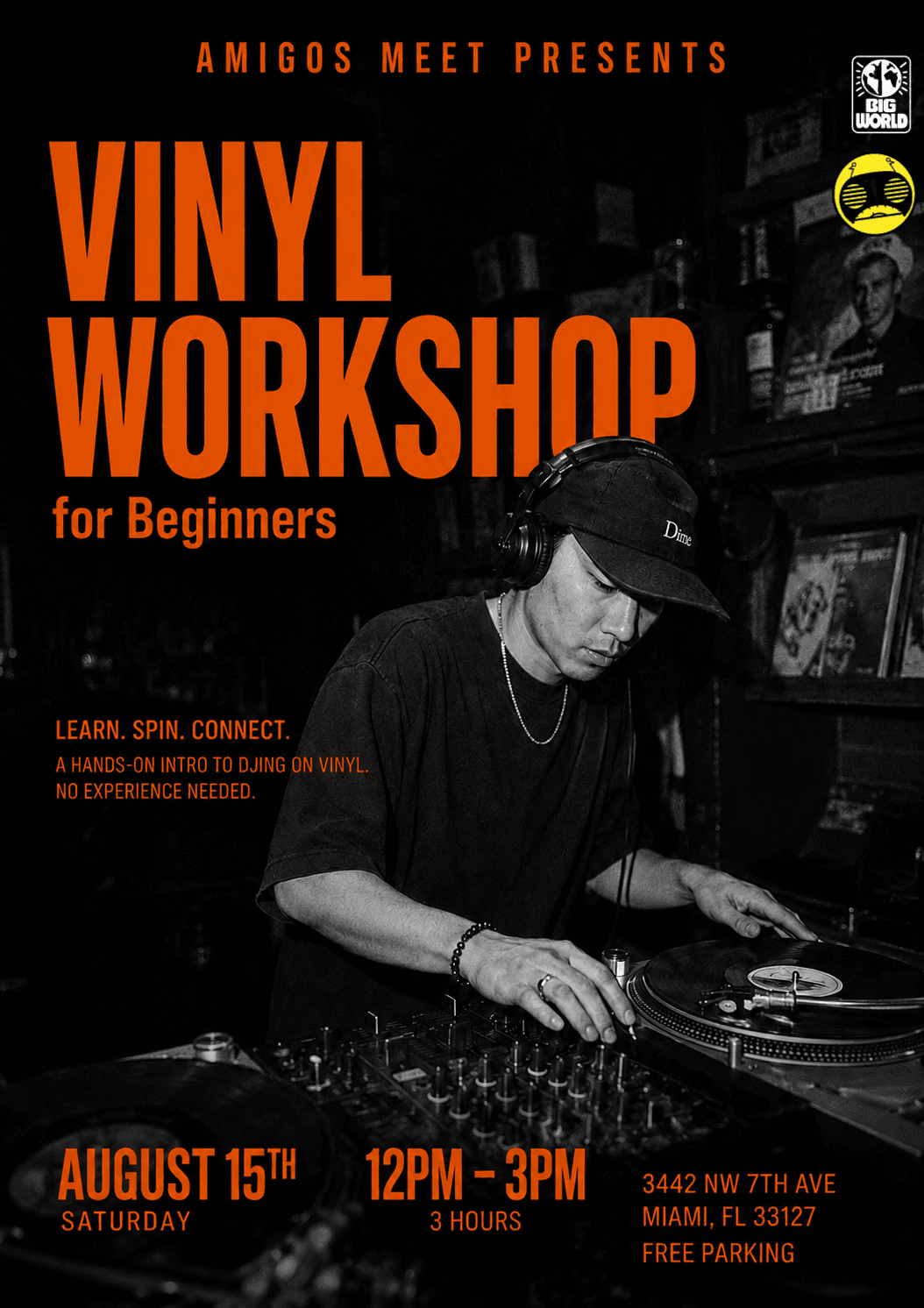 DJ  Vinyl Workshop For Beginners event image