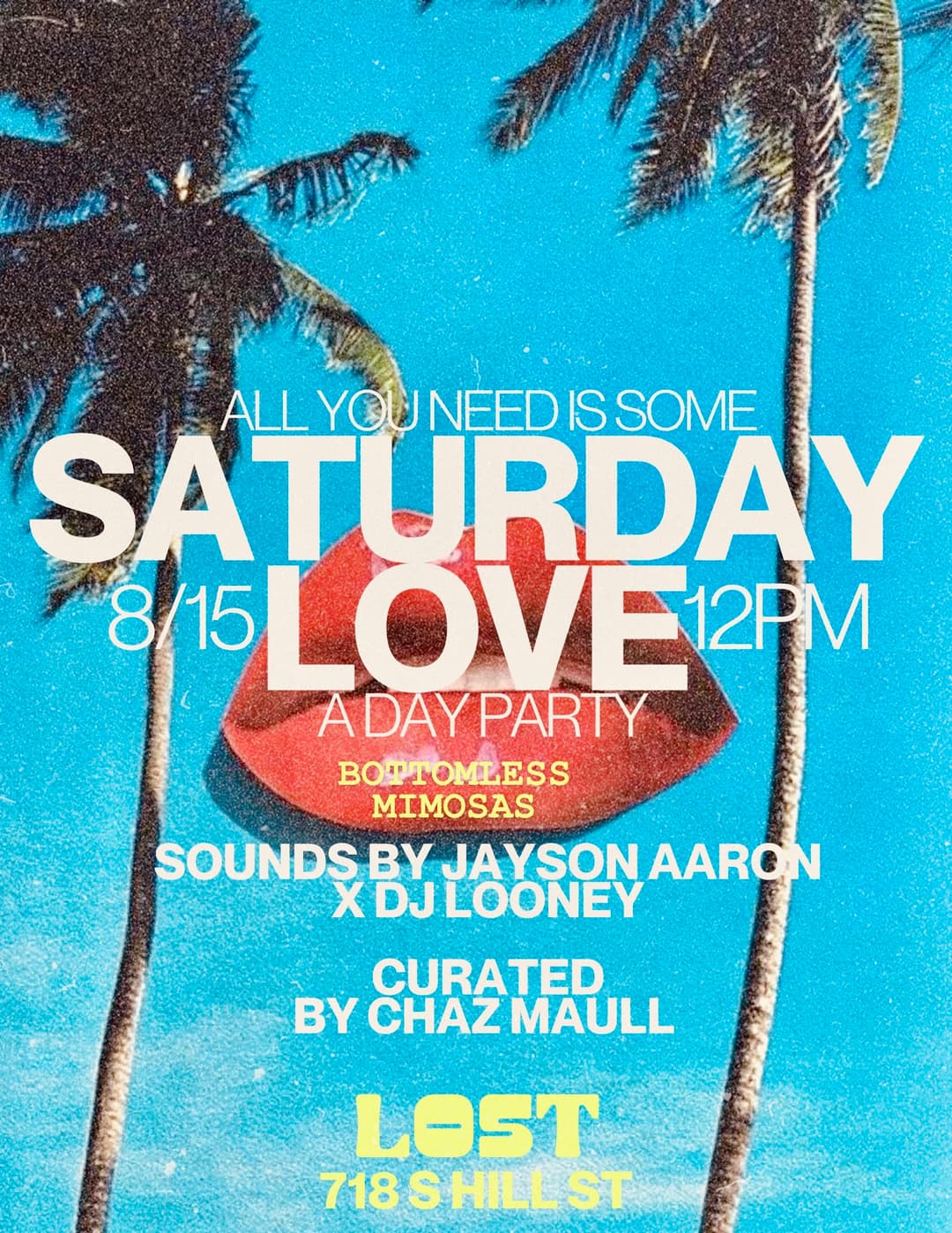 Saturday Love event image