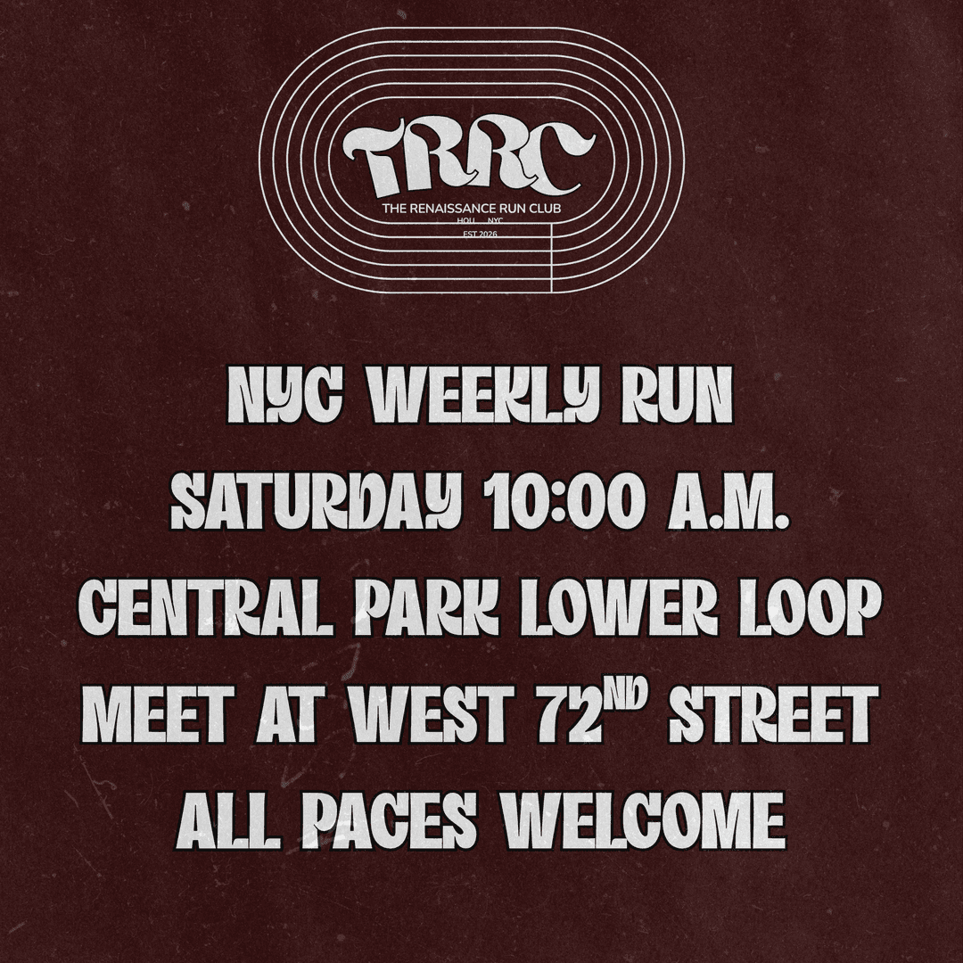 The Renaissance  Run Club (NYC WEEKLY RUNS) event image