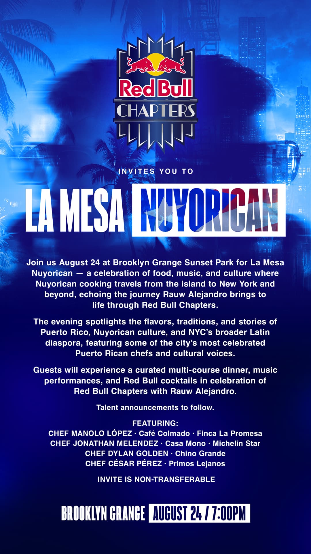 Red Bull Chapters - La Mesa Nuyorican event image