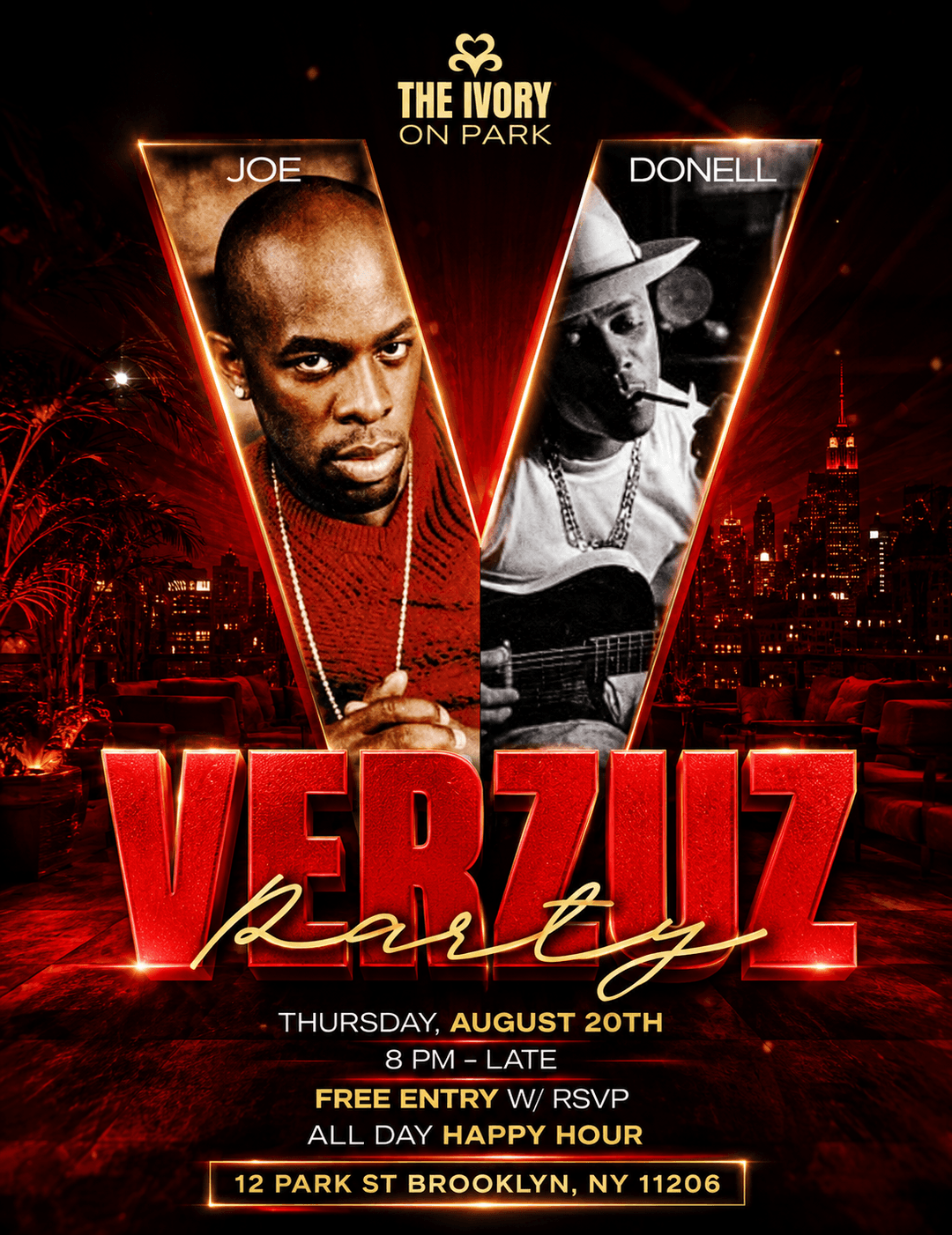 JOE vs DONELL JONES WATCH PARTY event image