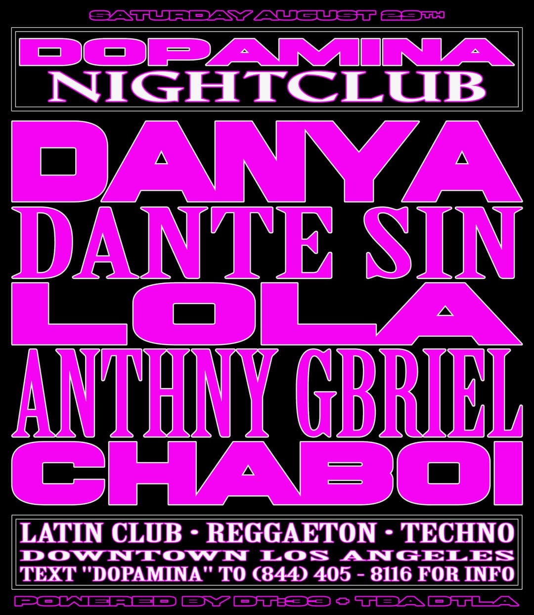 Dopamina Nightclub Vol 3 event image