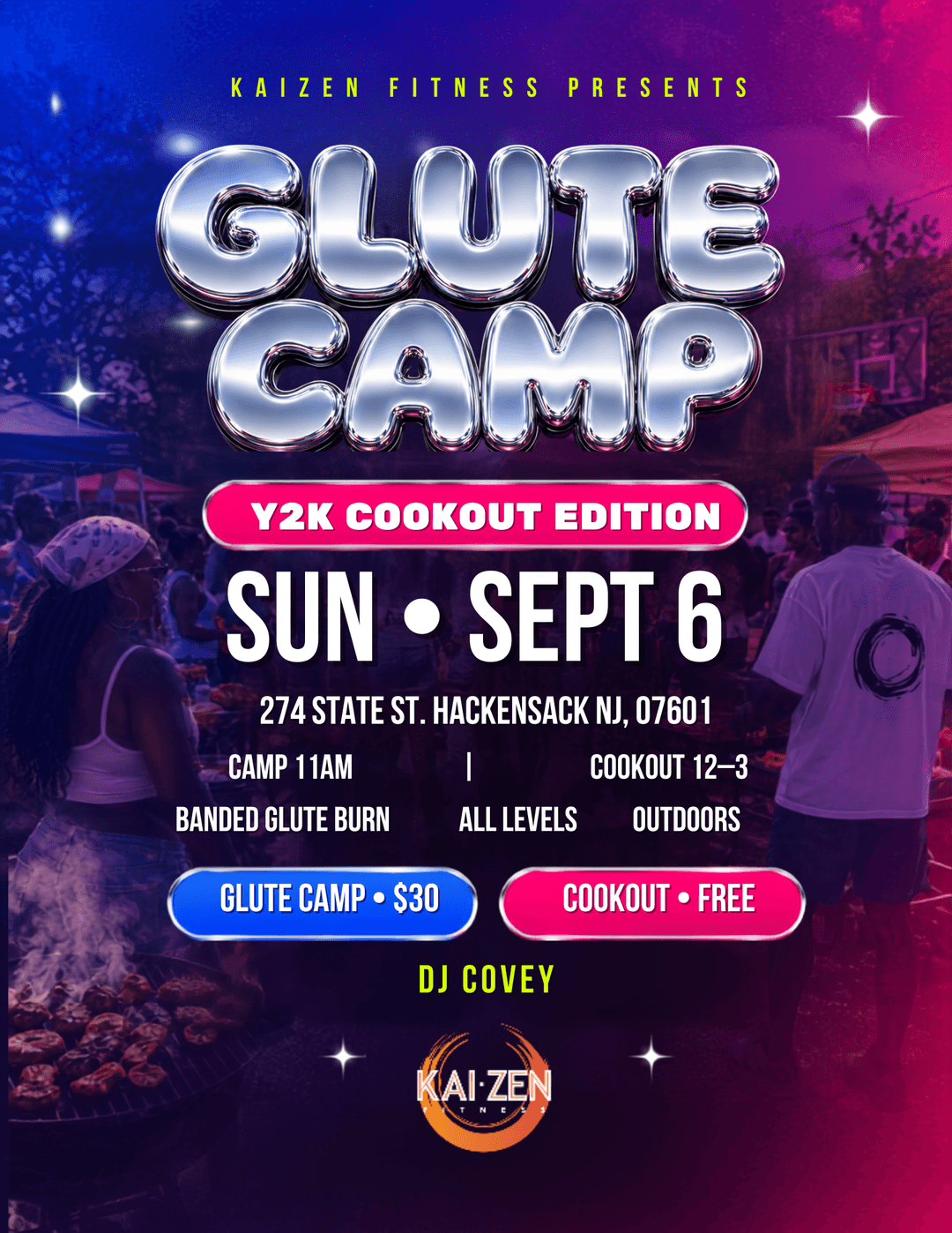 Y2K GLUTE CAMP COOK OUT event image