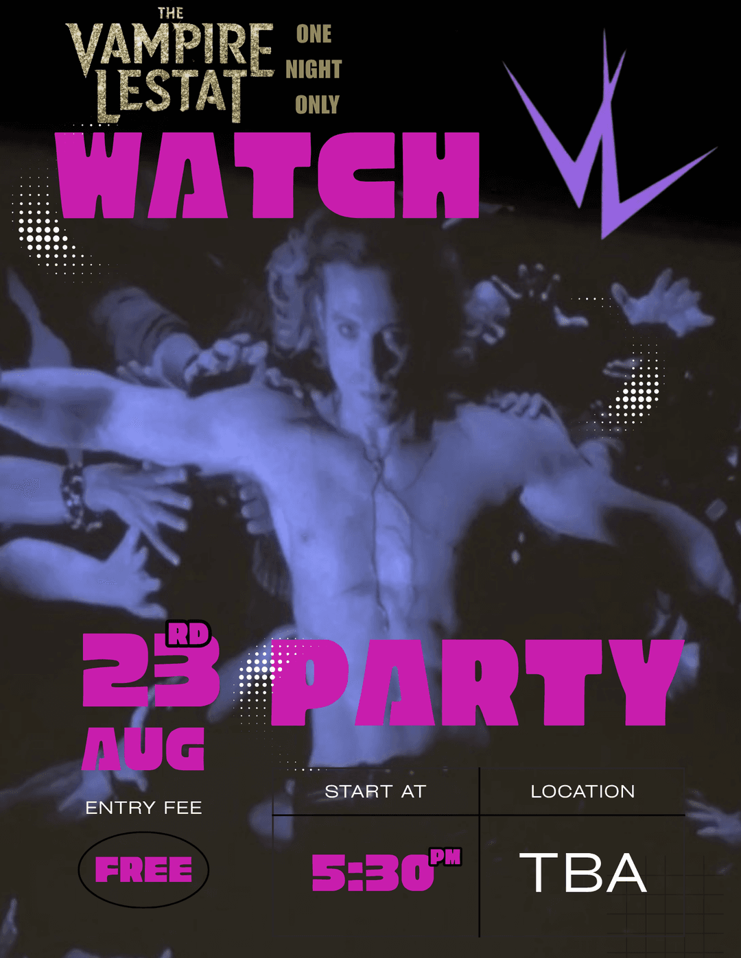 The Vampire Lestat Concert watch Party event image