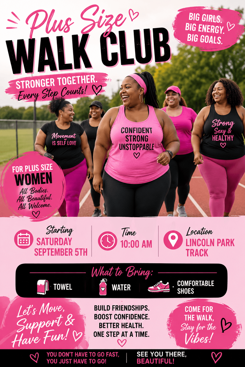 Plus Size Walk Club event image