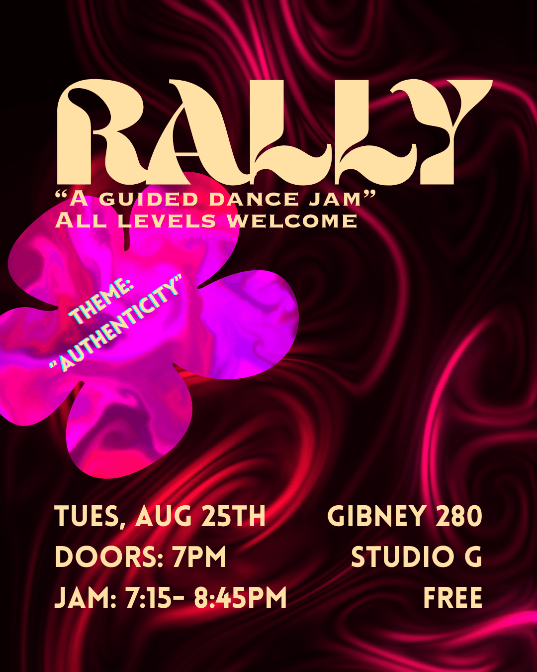 RALLY: a Guided Dance Jam event image
