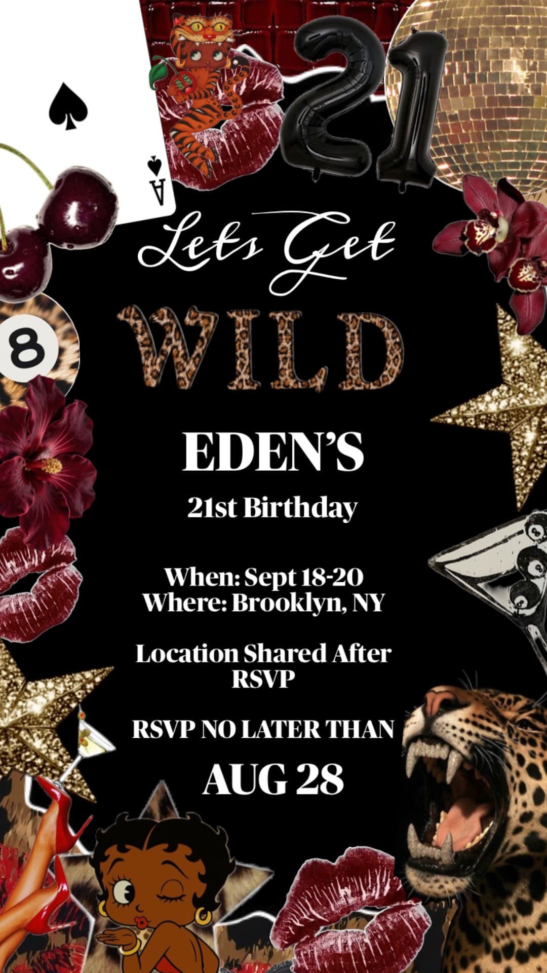 Eden’s 21st birthday event image