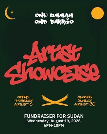 Artist Showcase: One Ummah, One Barrio for Sudan event image