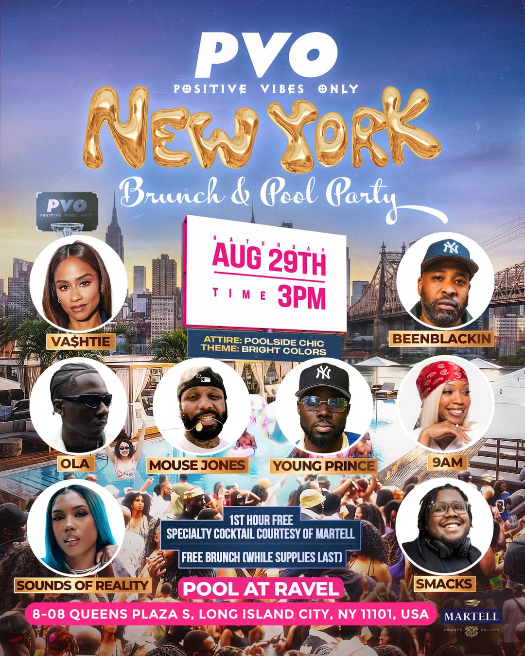 PVO New York : Brunch and Pool Party event image