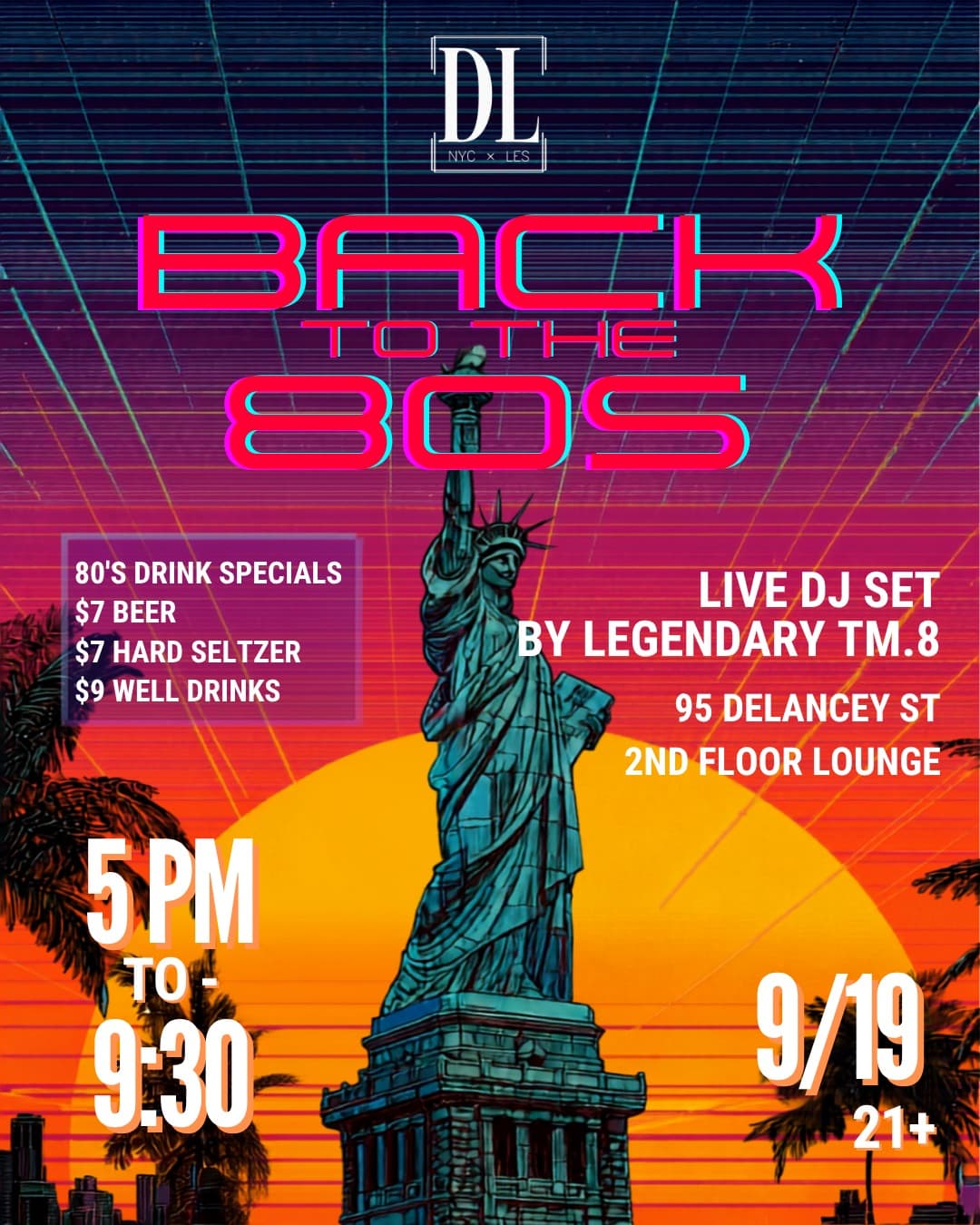 Back to The 80s event image