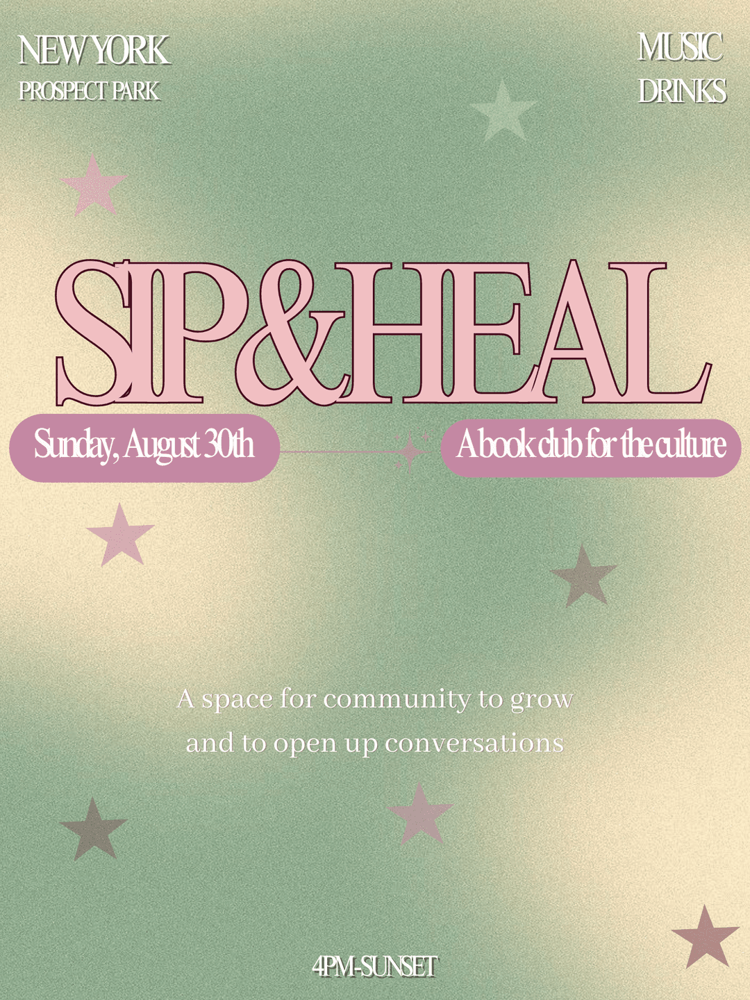 Sip & Heal event image