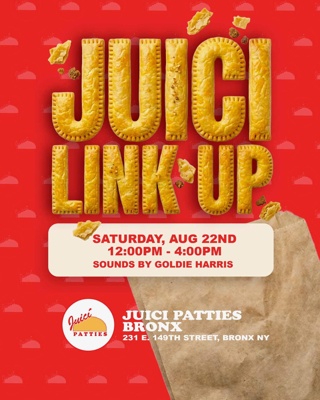 JUICI PATTIES - LINK UP 🇯🇲 event image