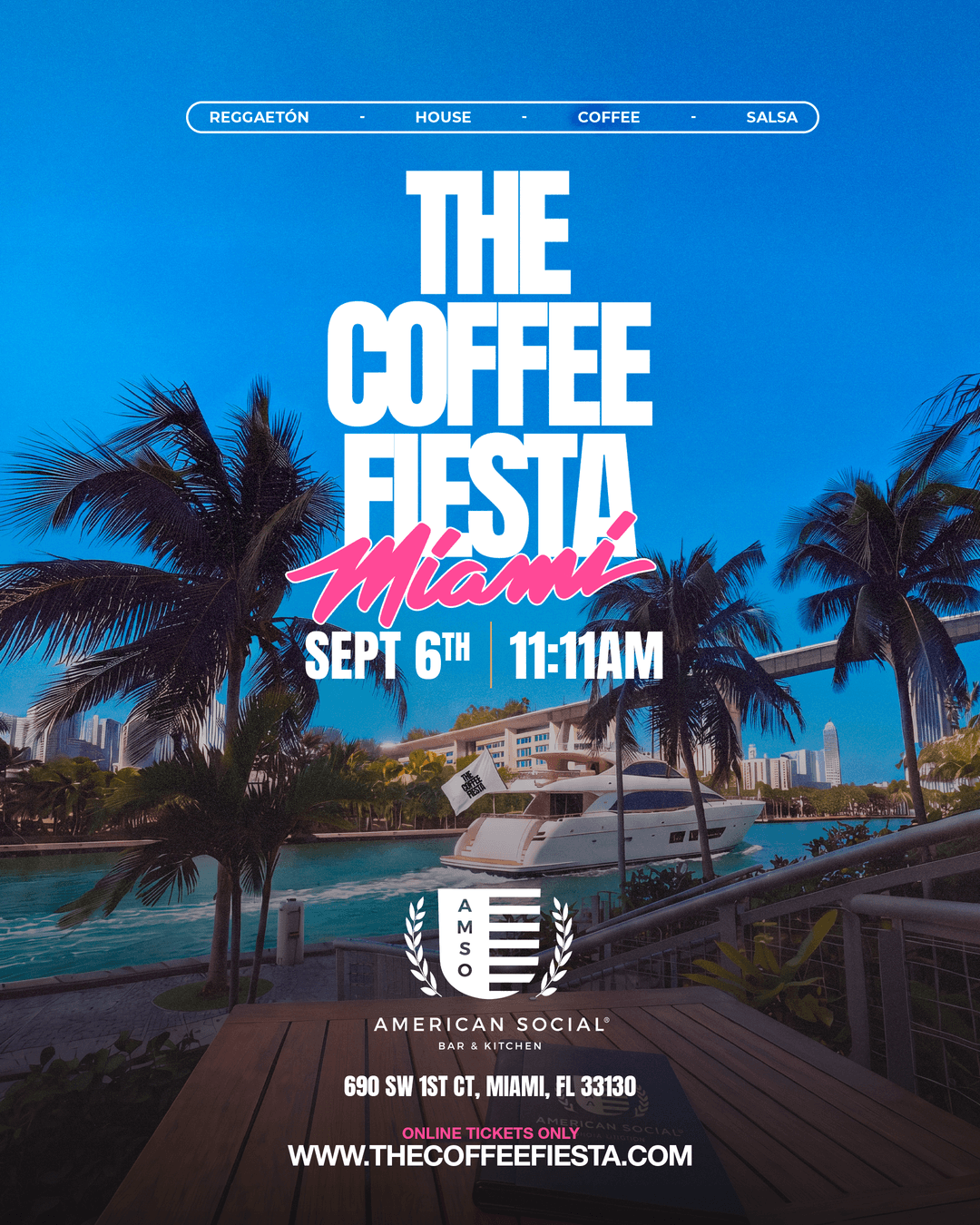 The Coffee Fiesta - MIAMI event image