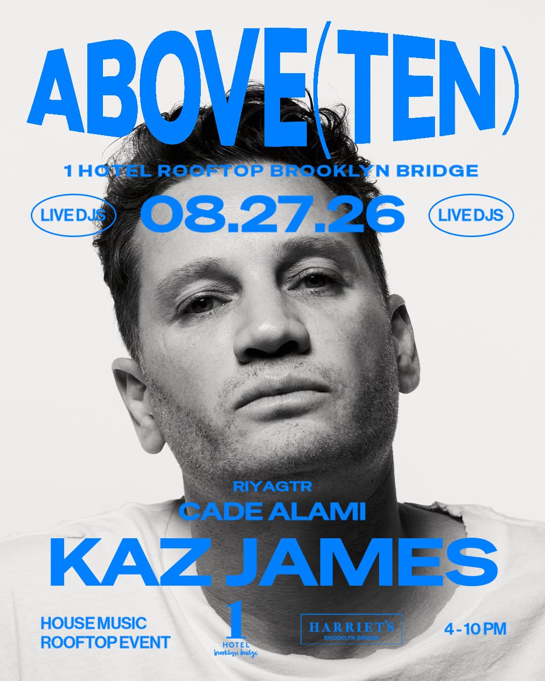 Kaz James at 1 Hotel Rooftop event image