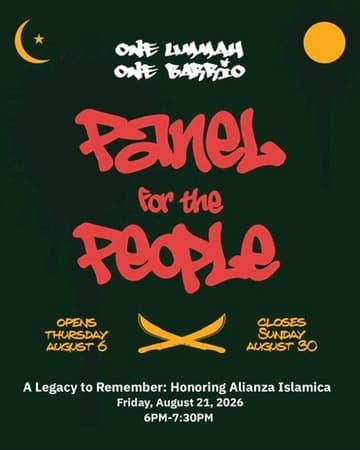 Panel for the People: One Ummah, One Barrio Honors Alianza Islámica event image