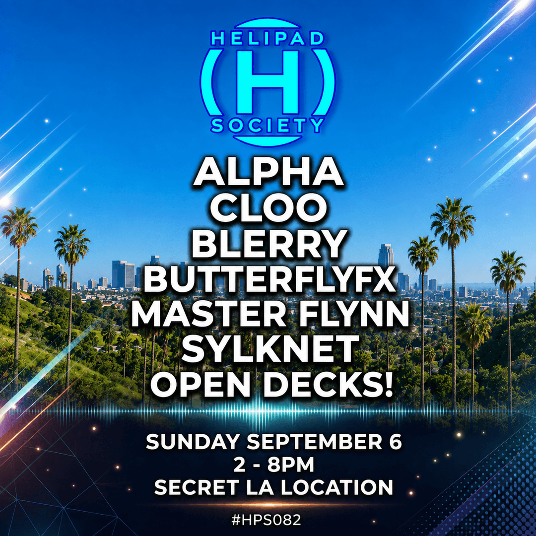 Helipad Society: Alpha & Cloo event image