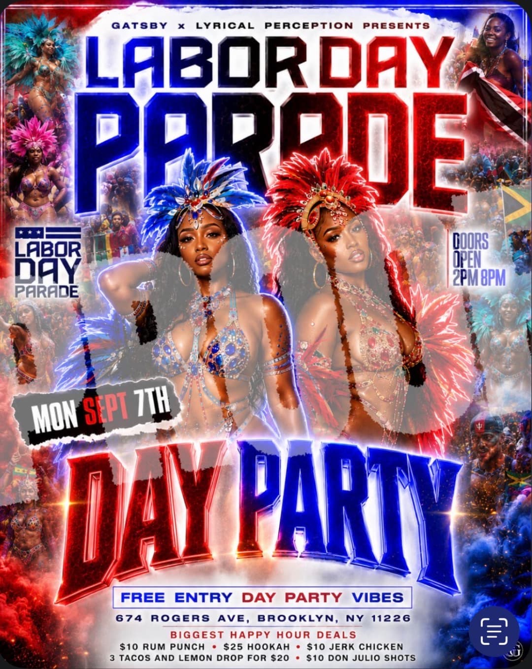 Labor Day Parade Day Party event image